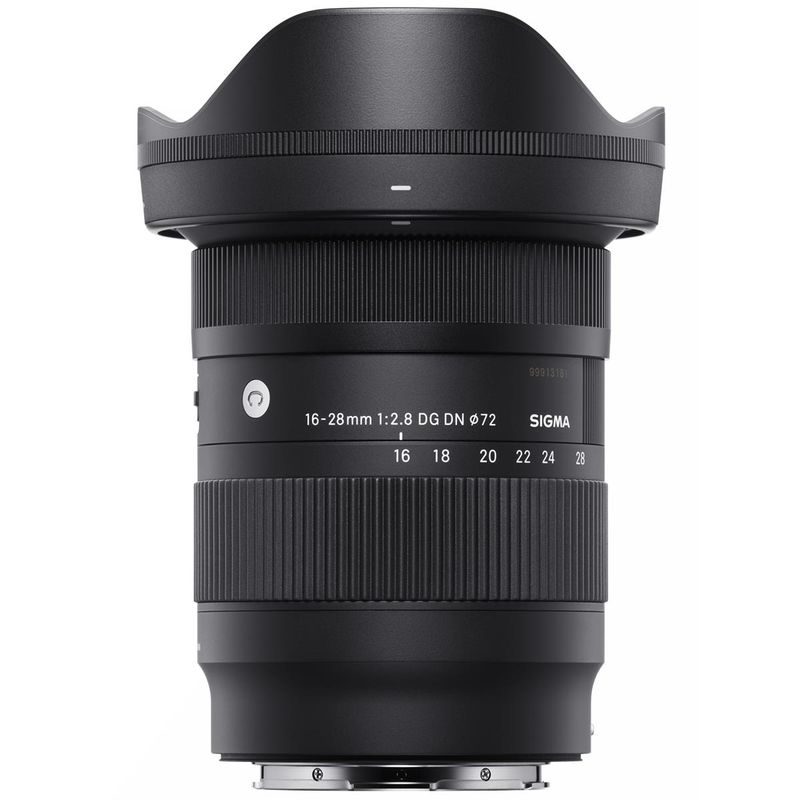 Sigma 16-28mm f/2.8 DG DN Contemporary Lens Compatible with Sony E Bundle with 72mm 10-Layer HMC Multi-Coated Circular Polarizer Lens...
