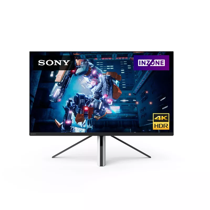 Sony - 27” INZONE M9 4K HDR 144Hz Gaming Monitor with Full Array Local Dimming and NVIDIA G-SYNC - White