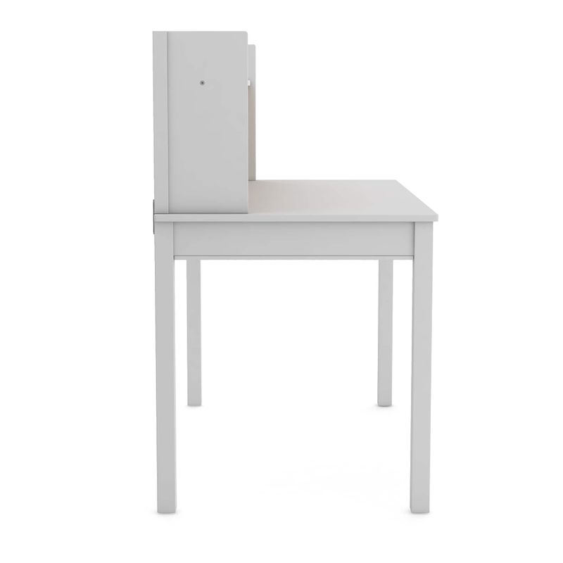 Martha Stewart Kid's Desk with Hutch and Chair - Grey