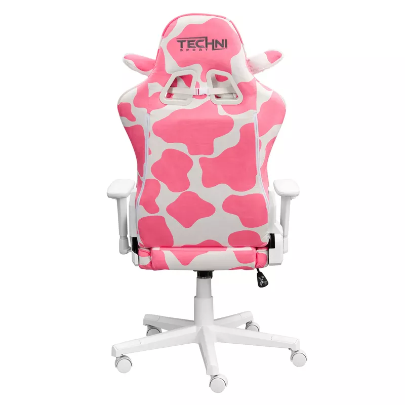 Pink COW Series Gaming Chair