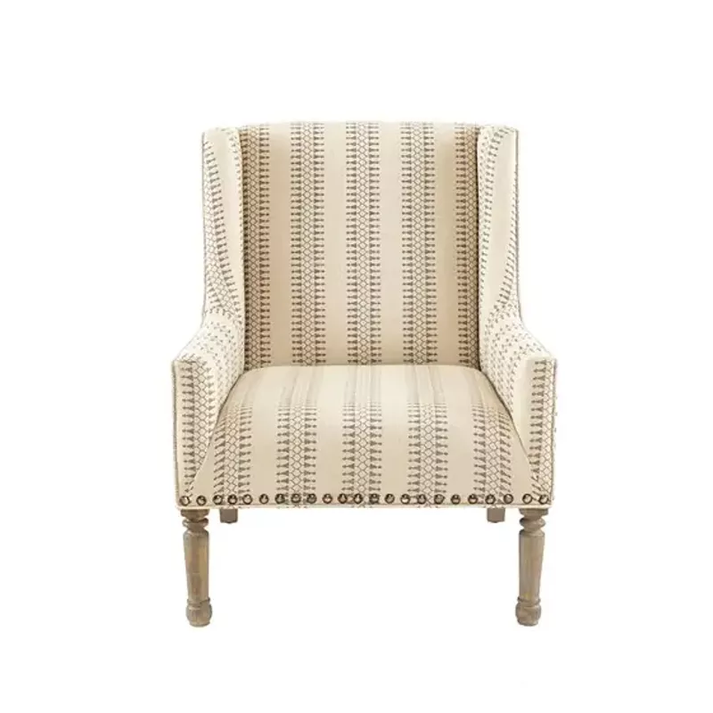 Tan, Natural Simmons Accent Chair