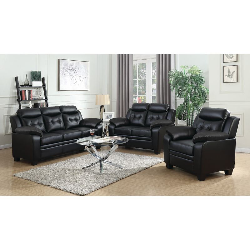 Finley Casual 2-piece Living Room Set - Brown