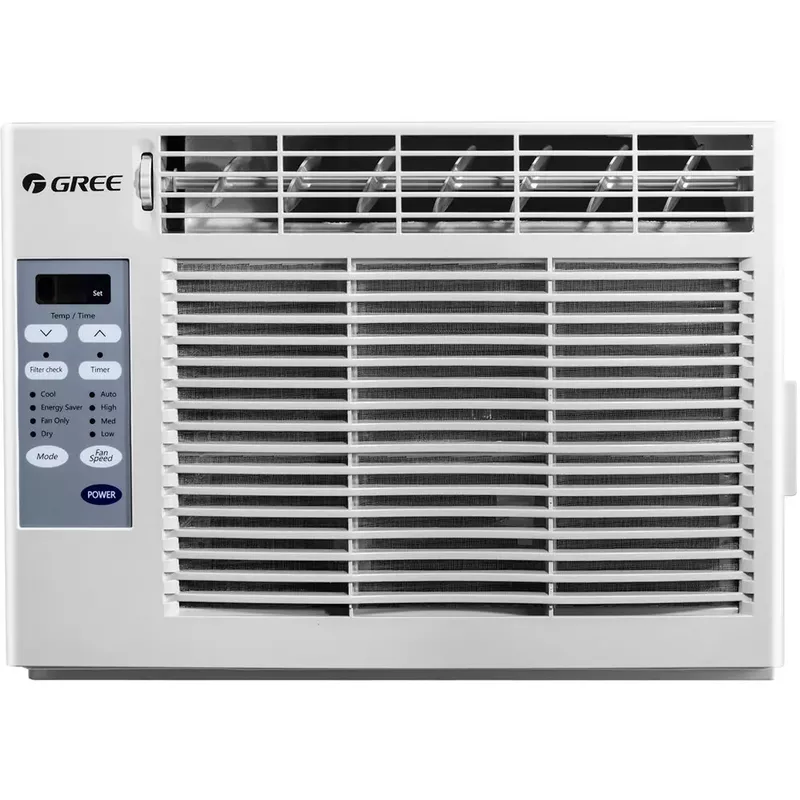 Gree - 5,000 BTU Window Air Conditioner with Electronic Controls and Remote