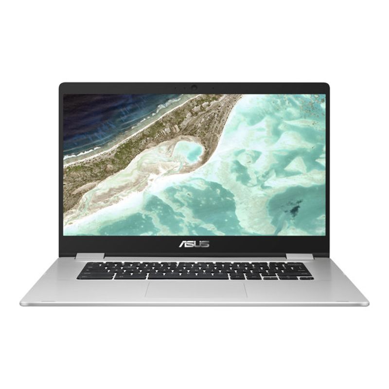 ASUS - 15.6" Chromebook - Intel Celeron - 4GB Memory - 32GB eMMC Flash Memory - Silver