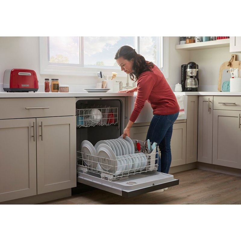 Alt View Zoom 17. Amana - Front Control Built-In Dishwasher with Triple Filter Wash and 59 dBa - Stainless steel