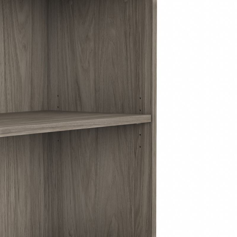 Hybrid Small 2 Shelf Bookcase by Bush Business Furniture - White