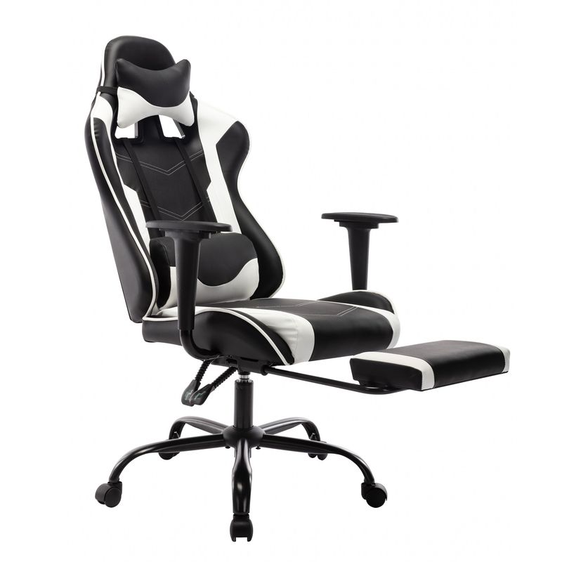 Furniture of America Matas Two-toned Reclining Gaming Chair - Red & Black