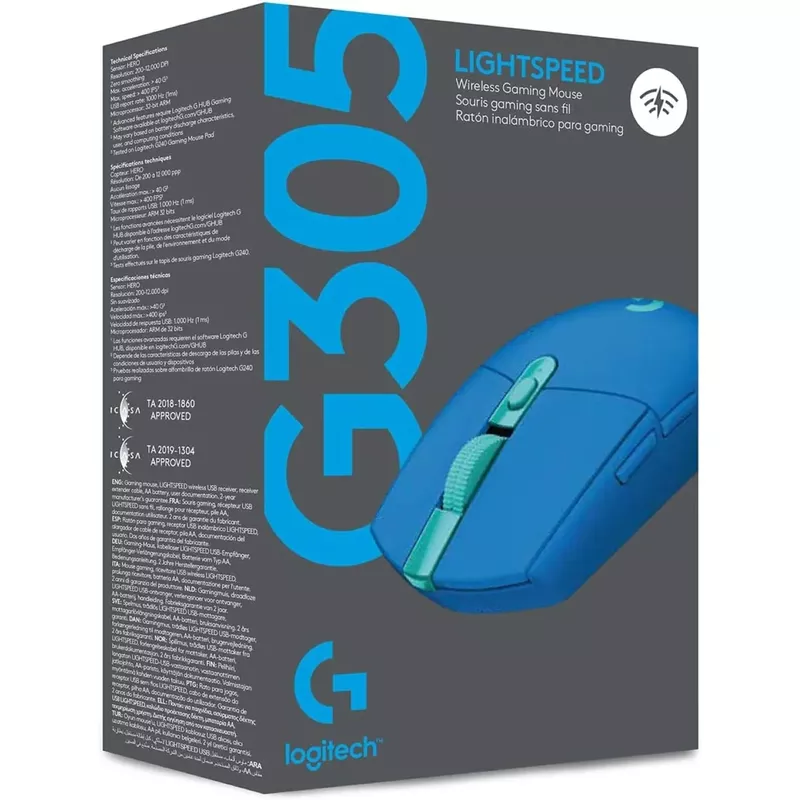 Logitech - G305 Wireless Gaming Mouse, Blue