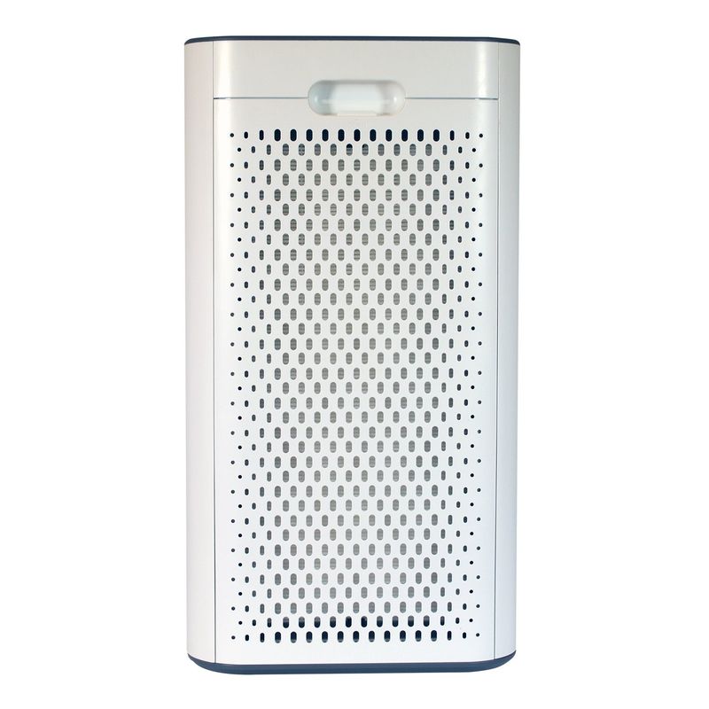 Soleus Air HEPA Whole Home Air Purifier with 6 Stage Filter and Laser Air Quality Indication - White