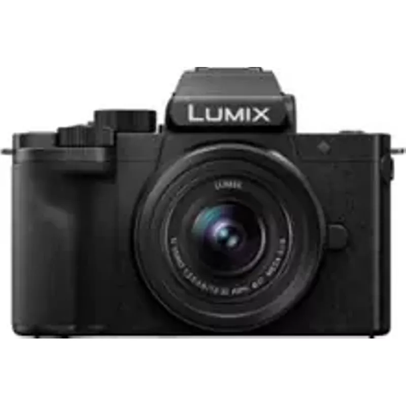 Panasonic - LUMIX G100 Mirrorless Camera for Photo, 4K Video and Vlogging, 12-32mm Lens - DC-G100KK - Black