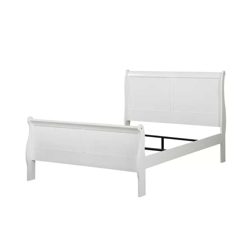 ACME Louis Philippe Full Bed, White
