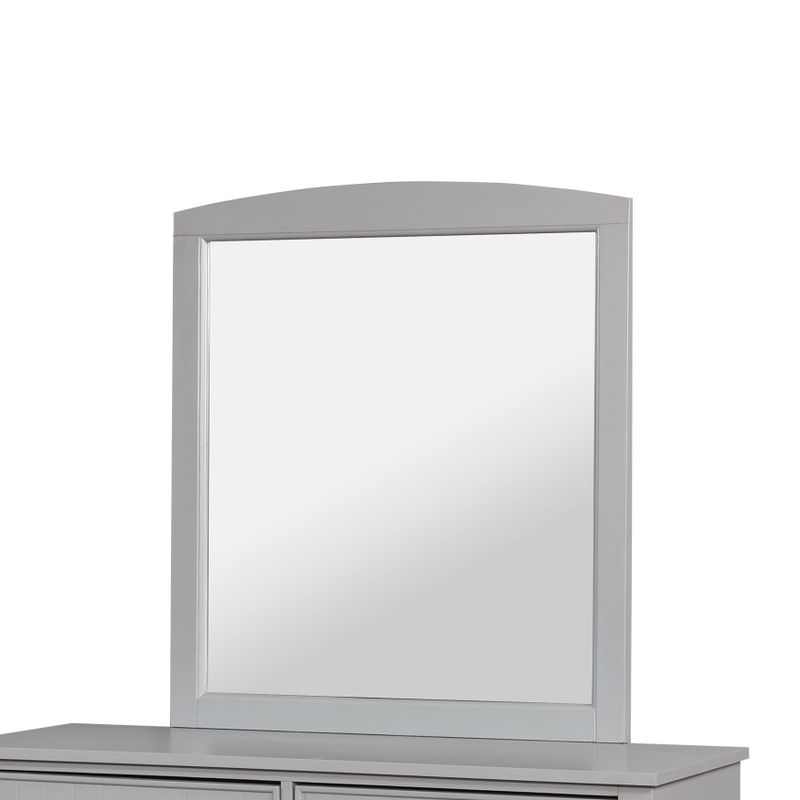 Furniture of America Deer Grey 2-piece Dresser and Mirror Set - Grey