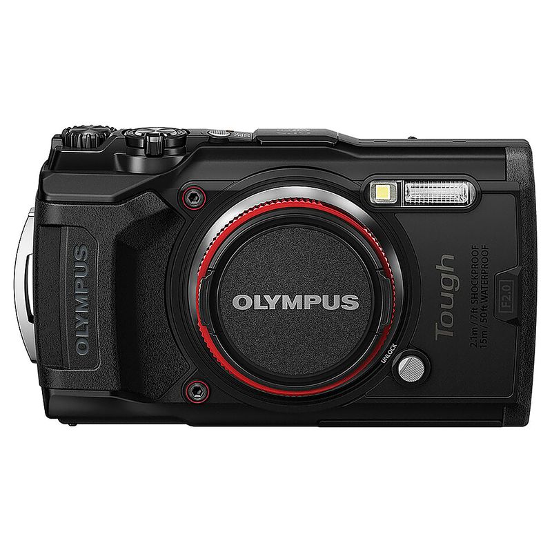 Front Zoom. Olympus - Tough TG-6 12.0 Megapixel Digital Camera - Black