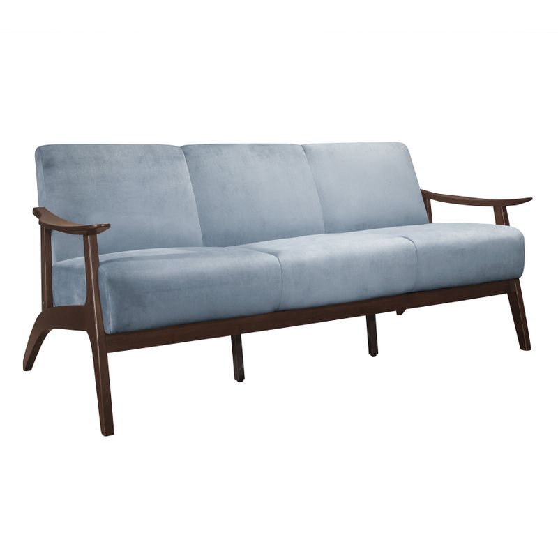 Parlier 3-Piece Living Room Sofa Set - Blue Grey