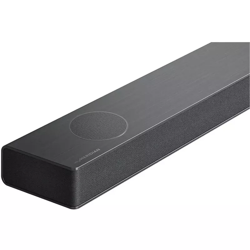 LG 5.1.3 Channel High Res Audio Sound Bar with Dolby Atmos and Apple Airplay 2, Black