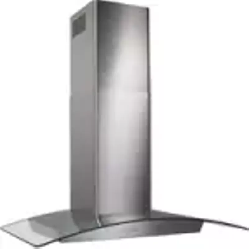 Broan 30" Curved Glass Canopy Stainless Steel Wall Hood
