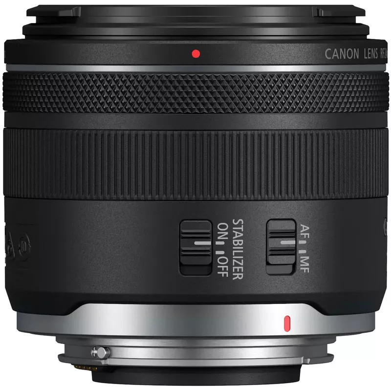 Canon - RF 24mm F1.8 MACRO IS STM Wide Angle Prime Lens for EOS R-Series Cameras - Black