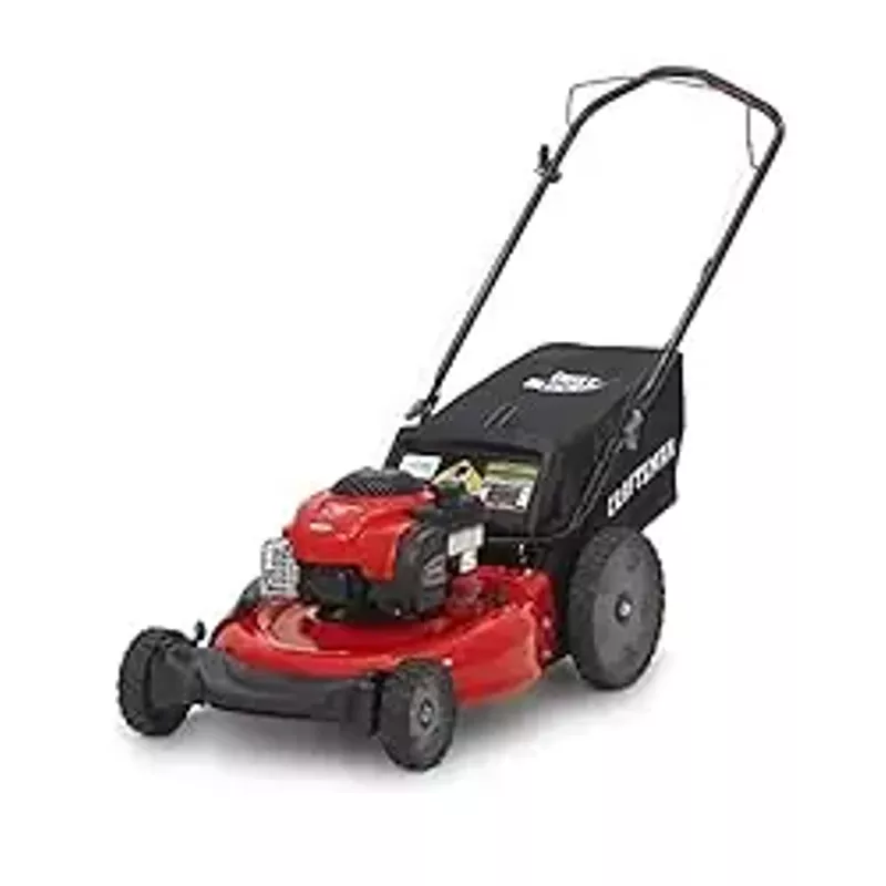 Rent to own CRAFTSMAN Gas Powered Lawn Mower, 21inch Push Mower, 163cc