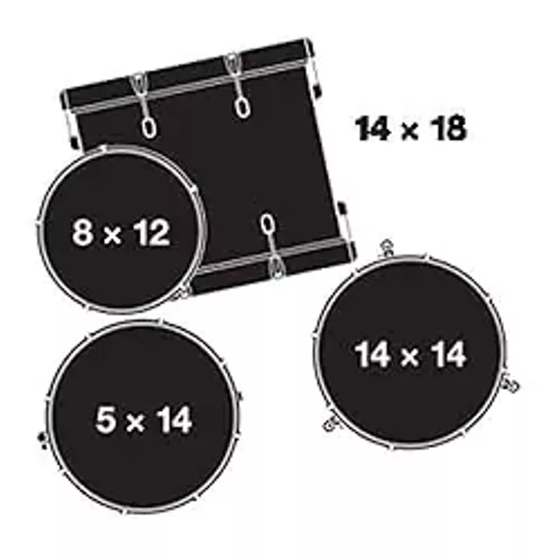 Gretsch Drums Drum Set (CT1-J484-YSF)