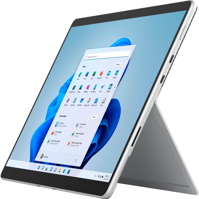 Alt View Zoom 11. Microsoft - Surface Pro 8 – 13” Touch Screen – Intel Core i5 – 8GB Memory – 128GB SSD – Device Only - Platinum