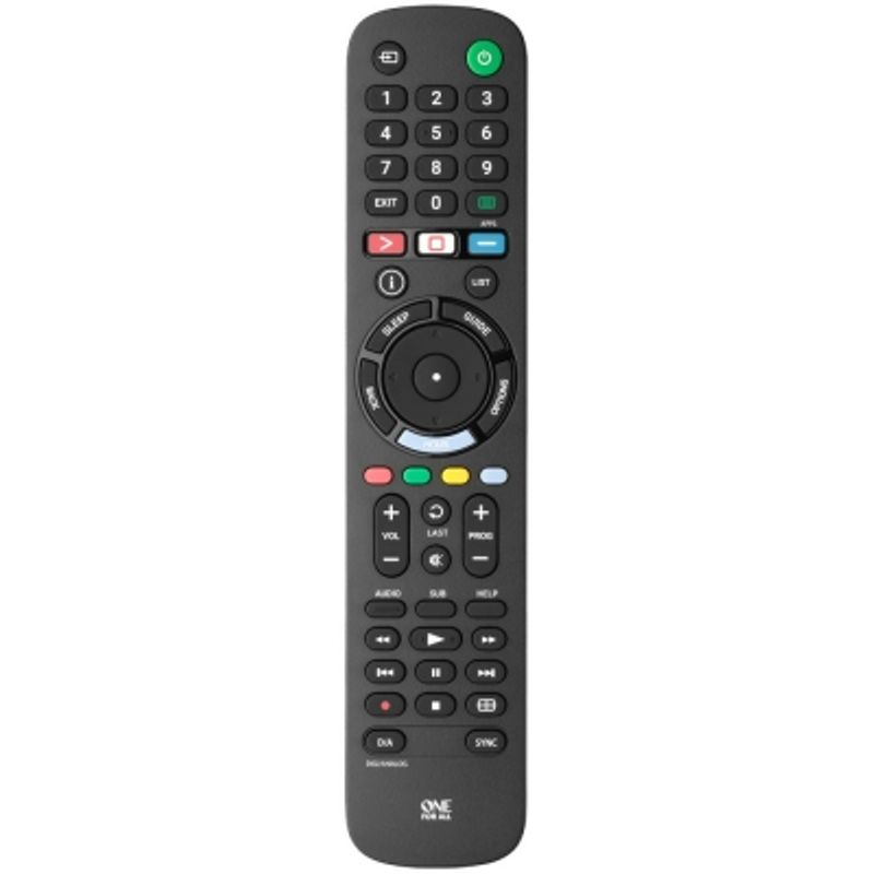 One For All Sony Tv Replacement Remote