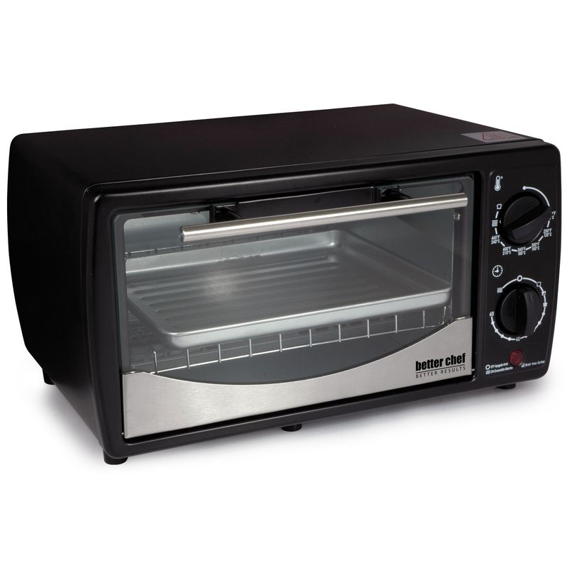 Better Chef 9 Liter Toaster Oven Broiler - Red