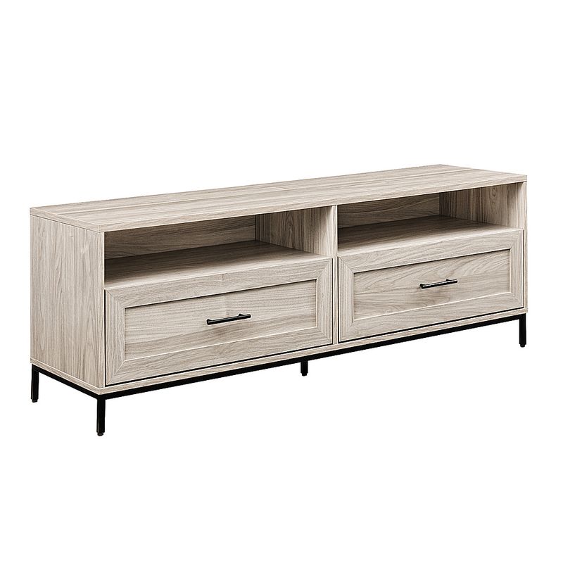 Left Zoom. Walker Edison - Contemporary 2-Drawer TV Stand for Most TVs up to 60” - Birch