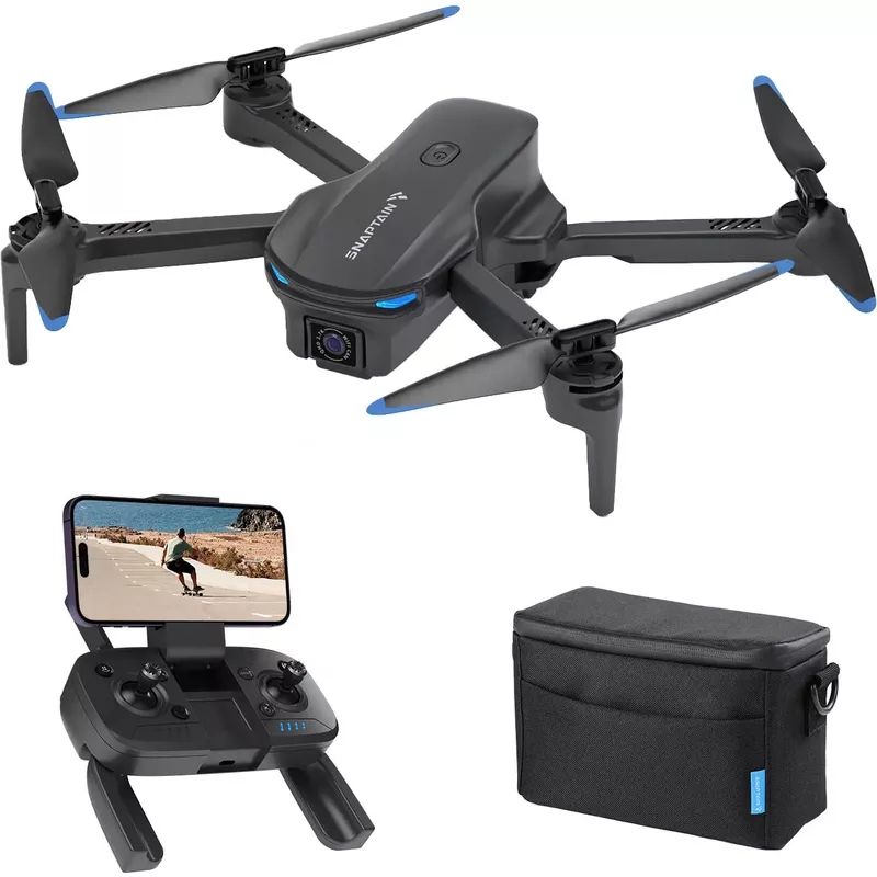 Snaptain - E20 FPV Drone with 2.7K Camera and Remote Controller - Gray
