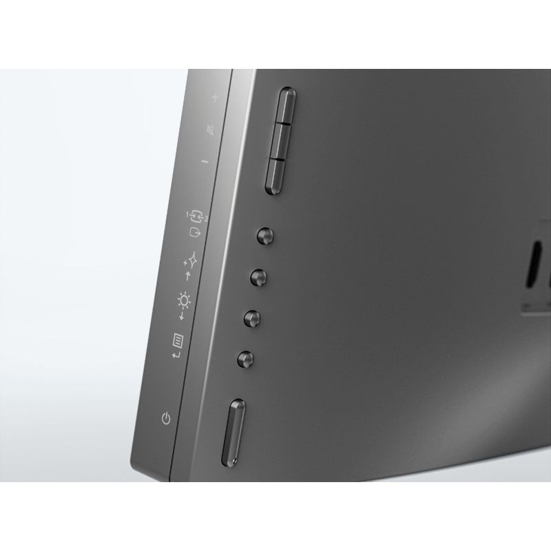 Alt View Zoom 15. Lenovo Qreator 27 27" IPS LED UHD FreeSync Monitor In-Panel Speakers Wireless Charging (DisplayPort, USB-C, HDMI) - Black