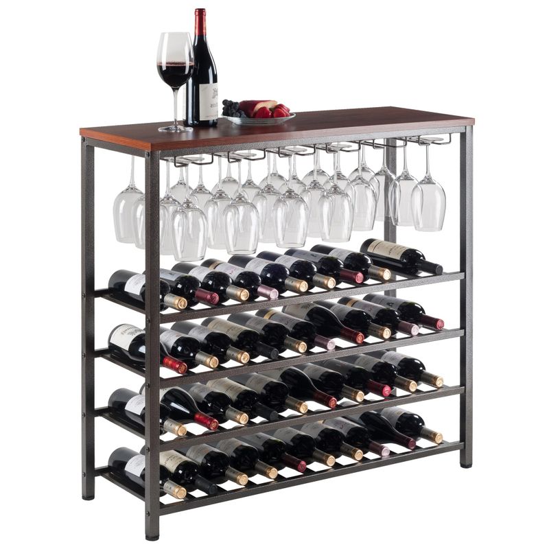 Michelle Wine Rack with Glass Hanger