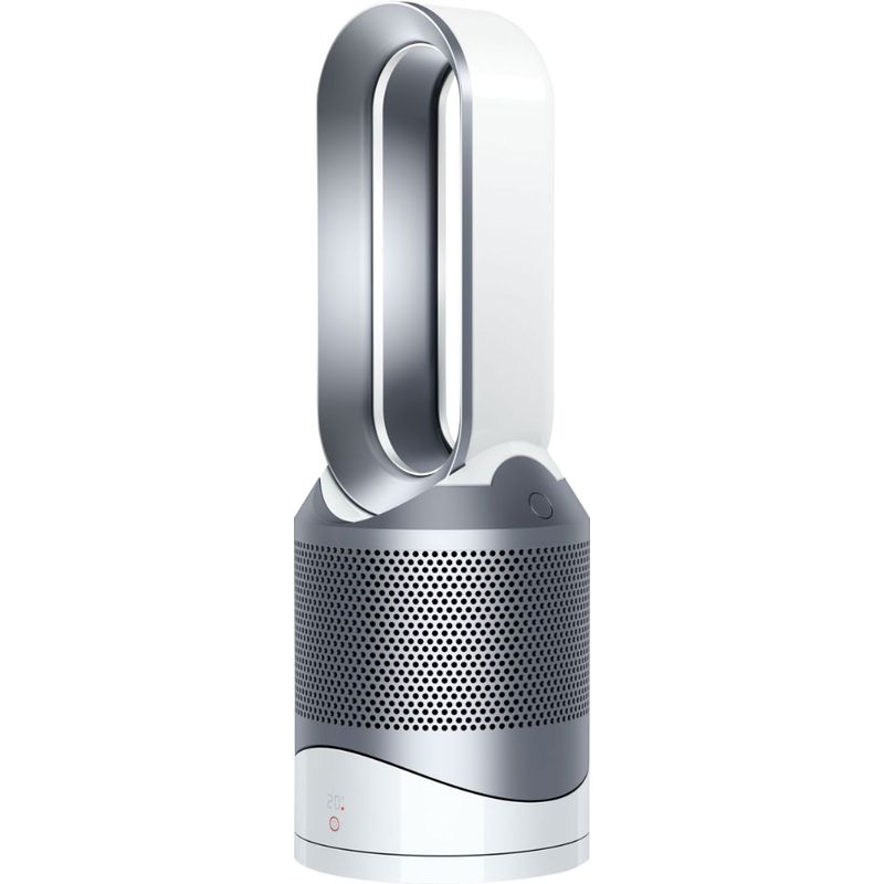 Left Zoom. Dyson - HP01 Pure Hot + Cool Air Purifier, Heater and Fan - White/Silver