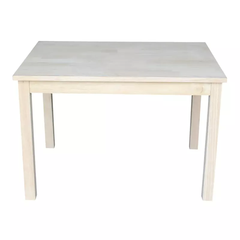 Mission Solid Wood Children's Table - White