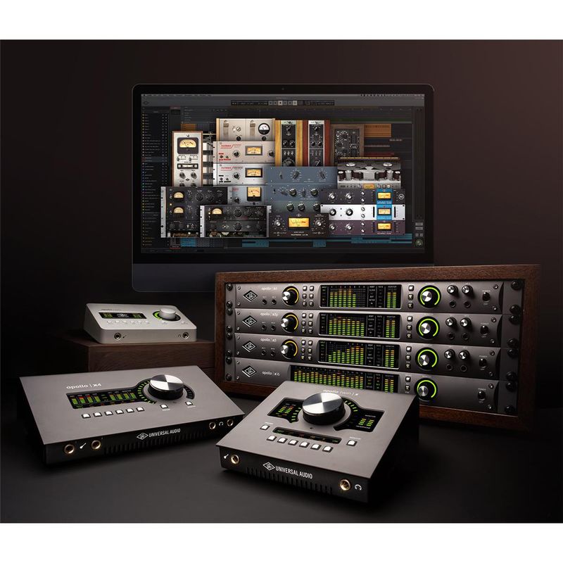 Universal Audio Apollo x4 Heritage Edition Desktop 12x18 Thunderbolt 3 Audio Interface with Real-Time UAD Processing