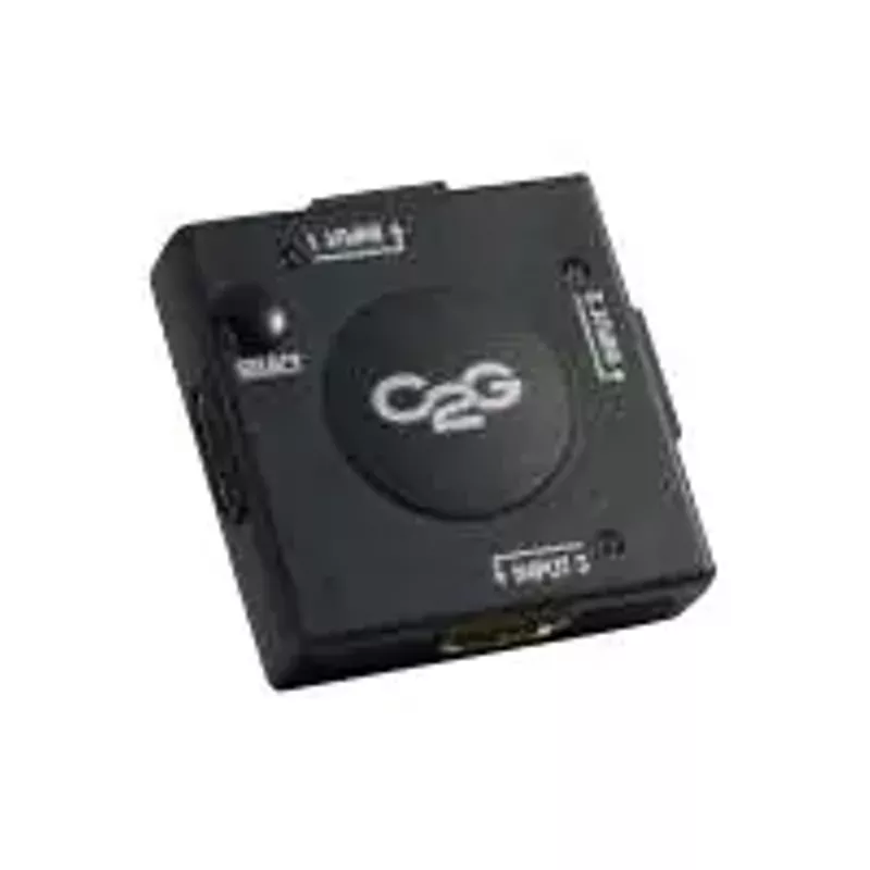 C2G 3-Port HDMI Switch - Auto Switch - video/audio switch - 3 ports