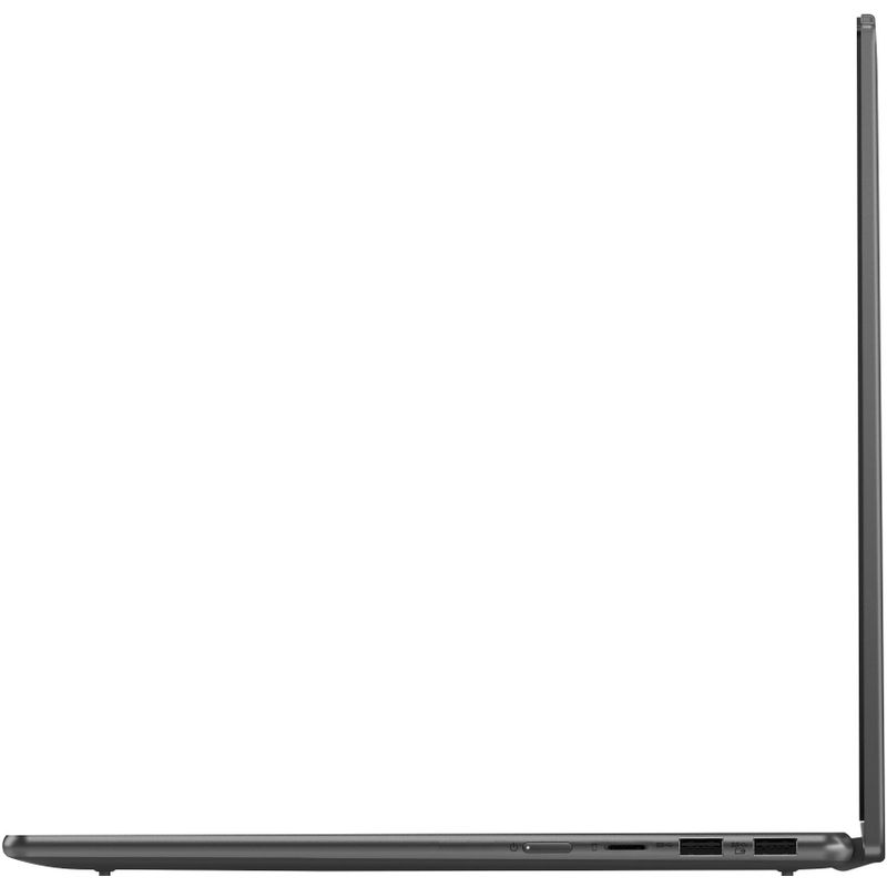 Alt View Zoom 13. Lenovo - Yoga 7i 16" WUXGA 2 in 1 Touch-Screen Laptop - Intel Core i5-1335U - 8GB Memory - 512GB SSD - Storm Grey
