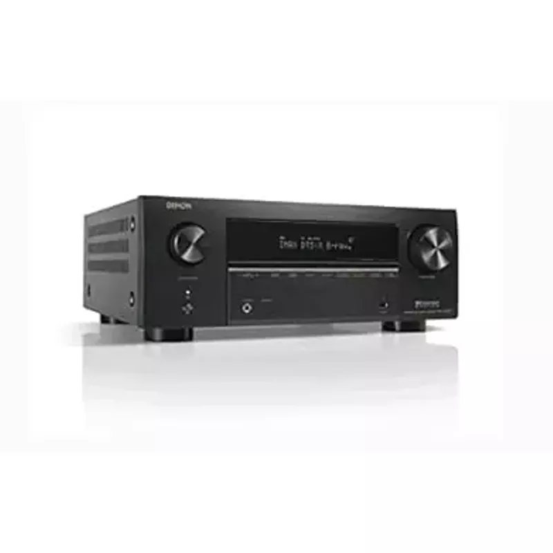 Denon - AVR-X3800H (105W X 9) 9.4-Ch. with HEOS and Dolby Atmos 8K Ultra HD HDR Compatible AV Home Theater Receiver with Alexa - Black