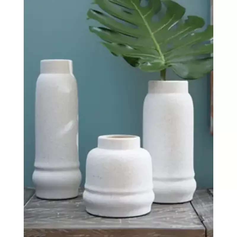 White Jayden Vase Set (3/CN)