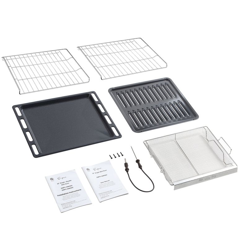 Rent to own 30inch Electric Single Wall Oven Air Fryer with Self