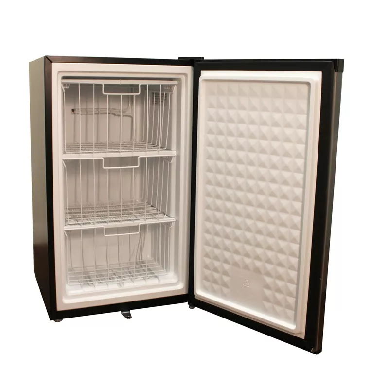 Rent to own SPT 3.0 Cu. Ft. Upright Freezer Stainless Steel