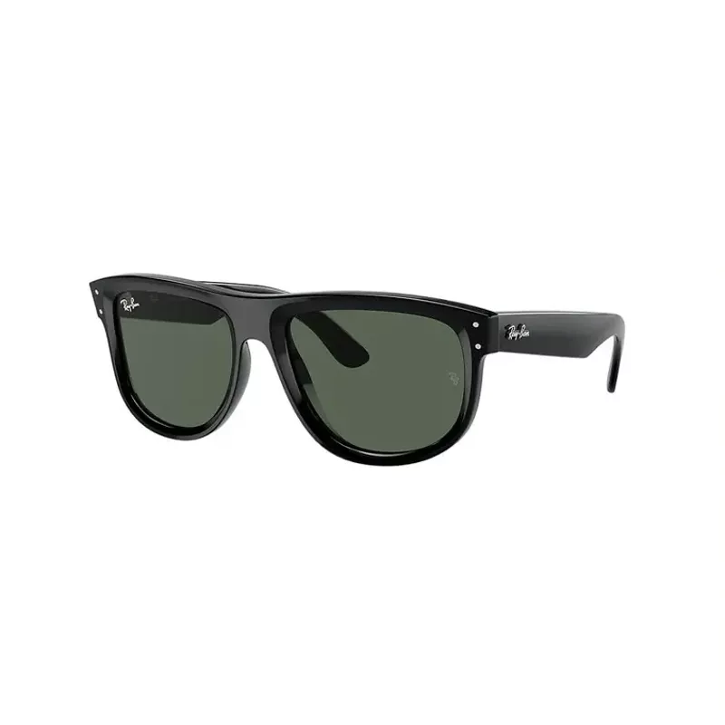 Ray-Ban Boyfriend Reverse Sunglasses (RBR0501S-6677VR, Black/Green)