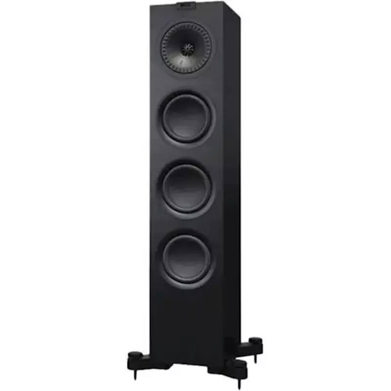 KEF - Q Series 5.25" 2.5-Way Floorstanding Speaker (Each) - Satin Black