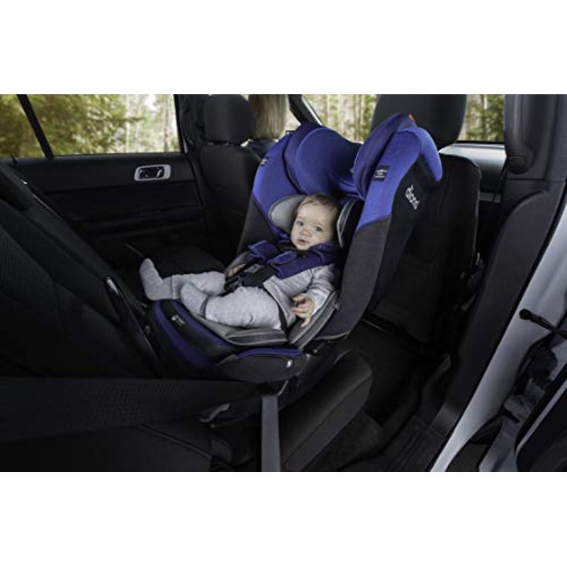 Diono Radian 3QX Latch, All-in-One Convertible Car Seat, Black Jet