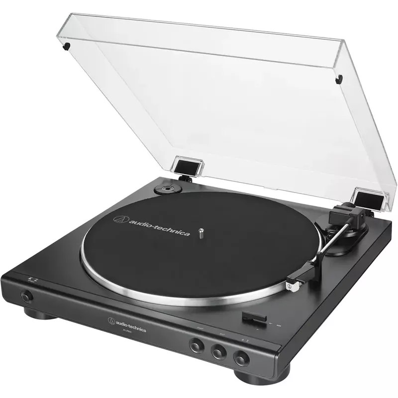 Audio-Technica - Audio Technica AT-LP60X-BK Turntable - Black