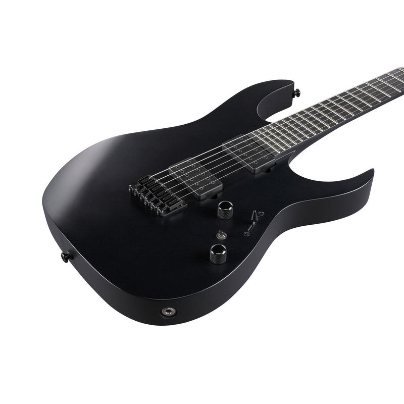 Ibanez RG Iron Label Series RGRTB621 Electric Guitar, Black Flat