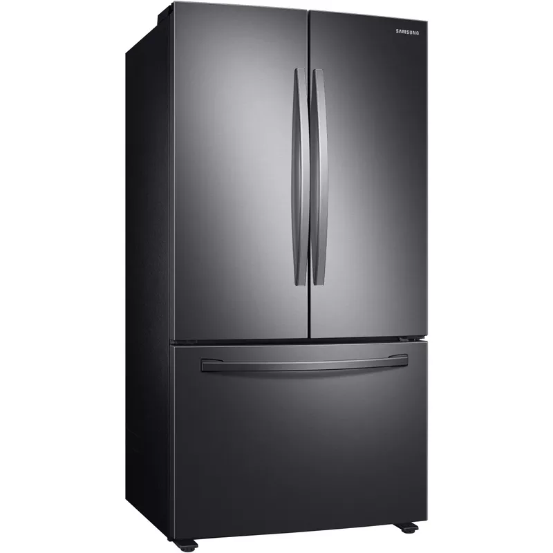 Samsung 28-Cu. Ft. 3-Door French Door Refrigerator, Brushed Black