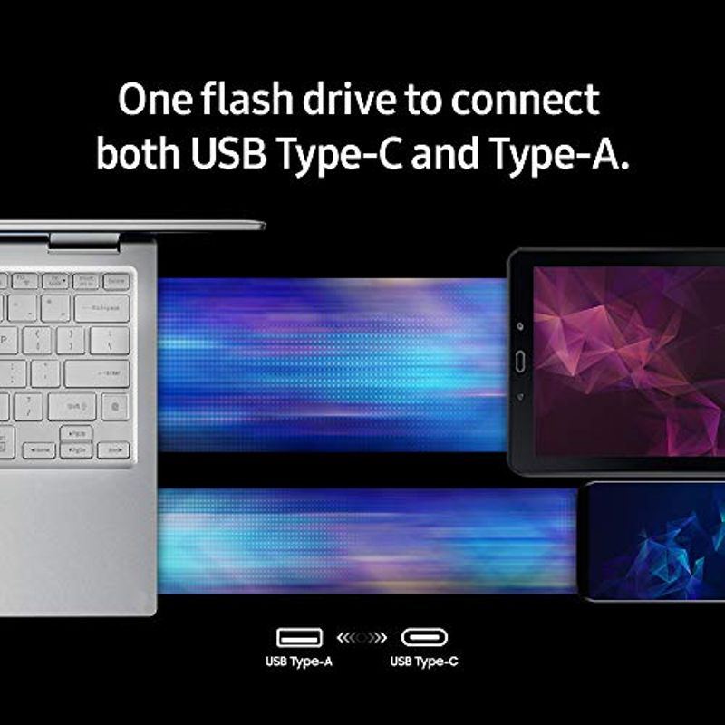 Samsung Duo Plus 256GB - 300MB/s USB 3.1 Flash Drive (MUF-256DB/AM)