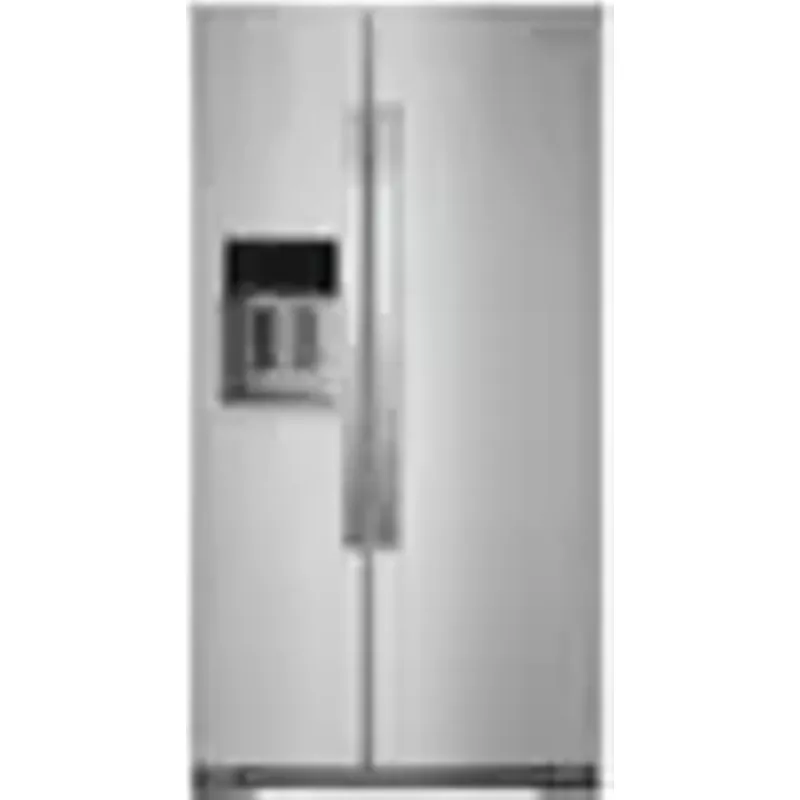Whirlpool - 28.4 Cu. Ft. Side-by-Side Refrigerator with In-Door-Ice Storage - Stainless Steel