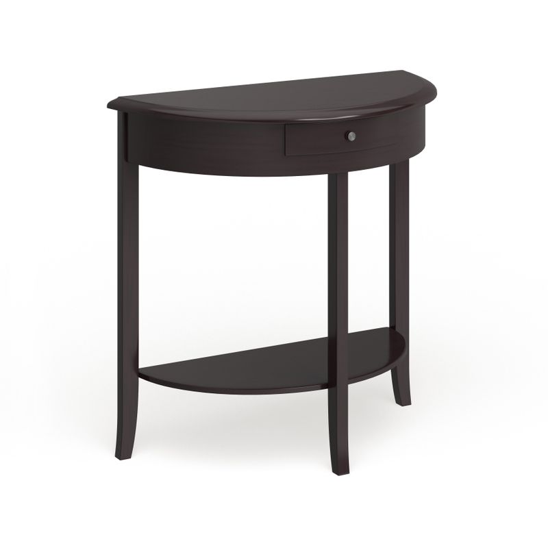 Accent Table, Console, Entryway, Narrow, Sofa, Living Room, Bedroom, Wood, Transitional - Dark Cherry