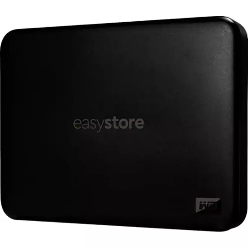 WD - Easystore 1TB External USB 3.0 Portable Drive - Black
