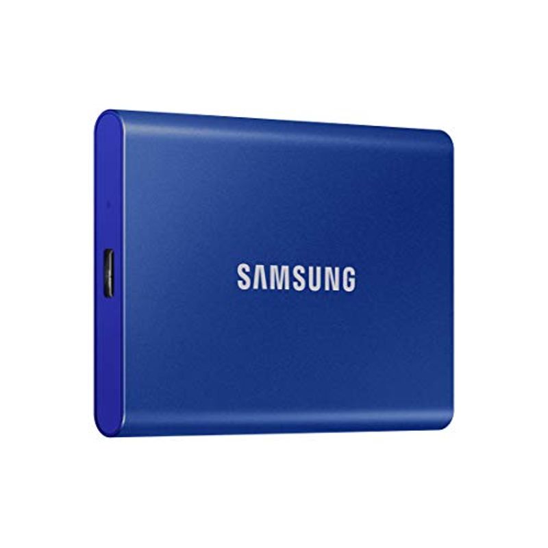 Samsung 500gb T7 Usb 3.2 Blue Portable Ssd